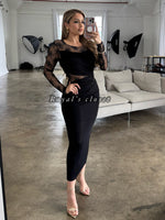 Irene lace midi dress