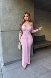 Laura body-con midi dress
