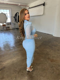 Giselle mesh midi dress