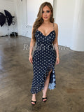 Luisa polka dot dress
