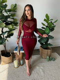 Camila mesh dress