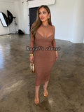Sabrina mesh midi dress