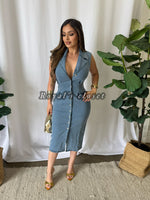 Lidia denim dress
