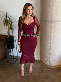 Yesenia mesh dress