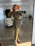 Kim midi dress