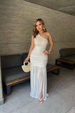 Margarita mesh maxi dress