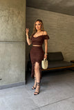 Nicole lace skirt set