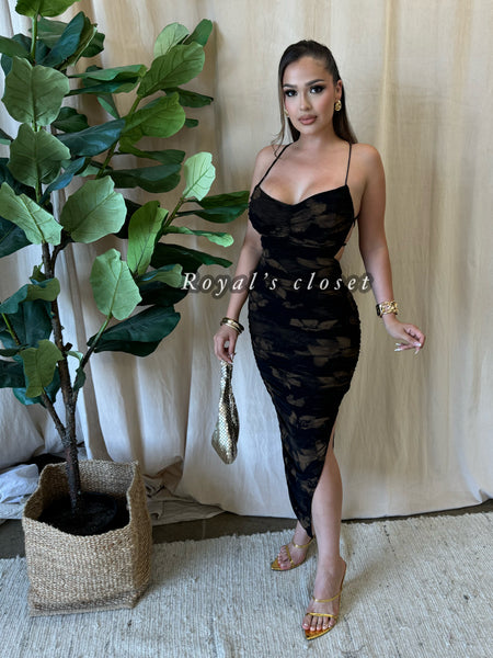 Alexandra mesh dress