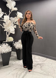 Clara off the shoulder jumpsuit