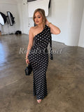 Aitana polka dot dress