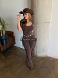 Malory western jumpsuit