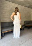 Margarita mesh maxi dress