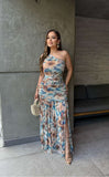 Margarita mesh maxi dress