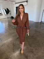 Felicia mesh midi dress