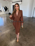 Felicia mesh midi dress