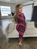 Hilda midi dress