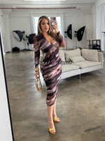 Hilda midi dress