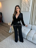 Emily velvet  jumpsuit