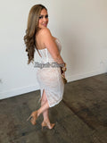 Vilma lace midi dress