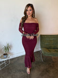 Monik mesh midi dress
