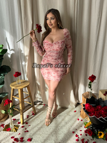 Adriana mesh dress