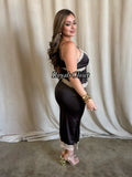 Kenny silk skirt set