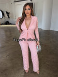 Irene lace suit set