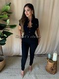 Inez denim jumpsuit