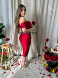 Bianca midi dress