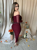 Milly mesh midi dress