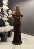 Corina lace gown dress