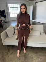 Rosy skirt set