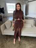 Rosy skirt set