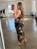 Francisca mesh midi dress