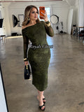Maya midi dress