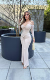 Laura body-con midi dress