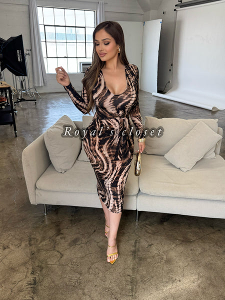 Marielos midi dress