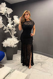 Minerva lace midi dress