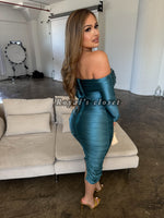 Miranda silk midi dress