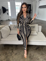 Inez midi dress