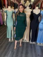 Florencia mesh midi dress
