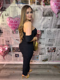 Yuridia mesh maxi dress