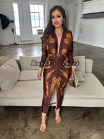 Eva midi dress
