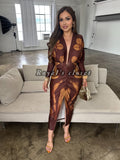 Eva midi dress