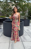 Margarita mesh maxi dress