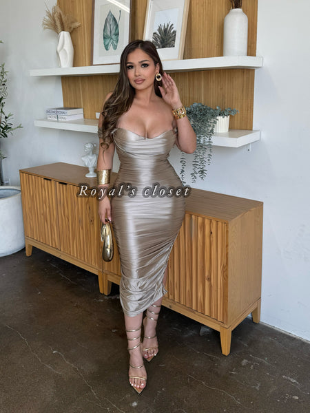 Karla midi dress