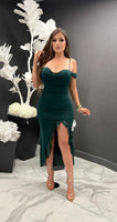 Nelly mesh midi dress