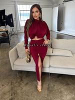 Rosy skirt set