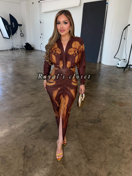 Eva midi dress