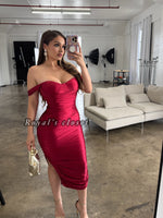 Madison silk midi dress